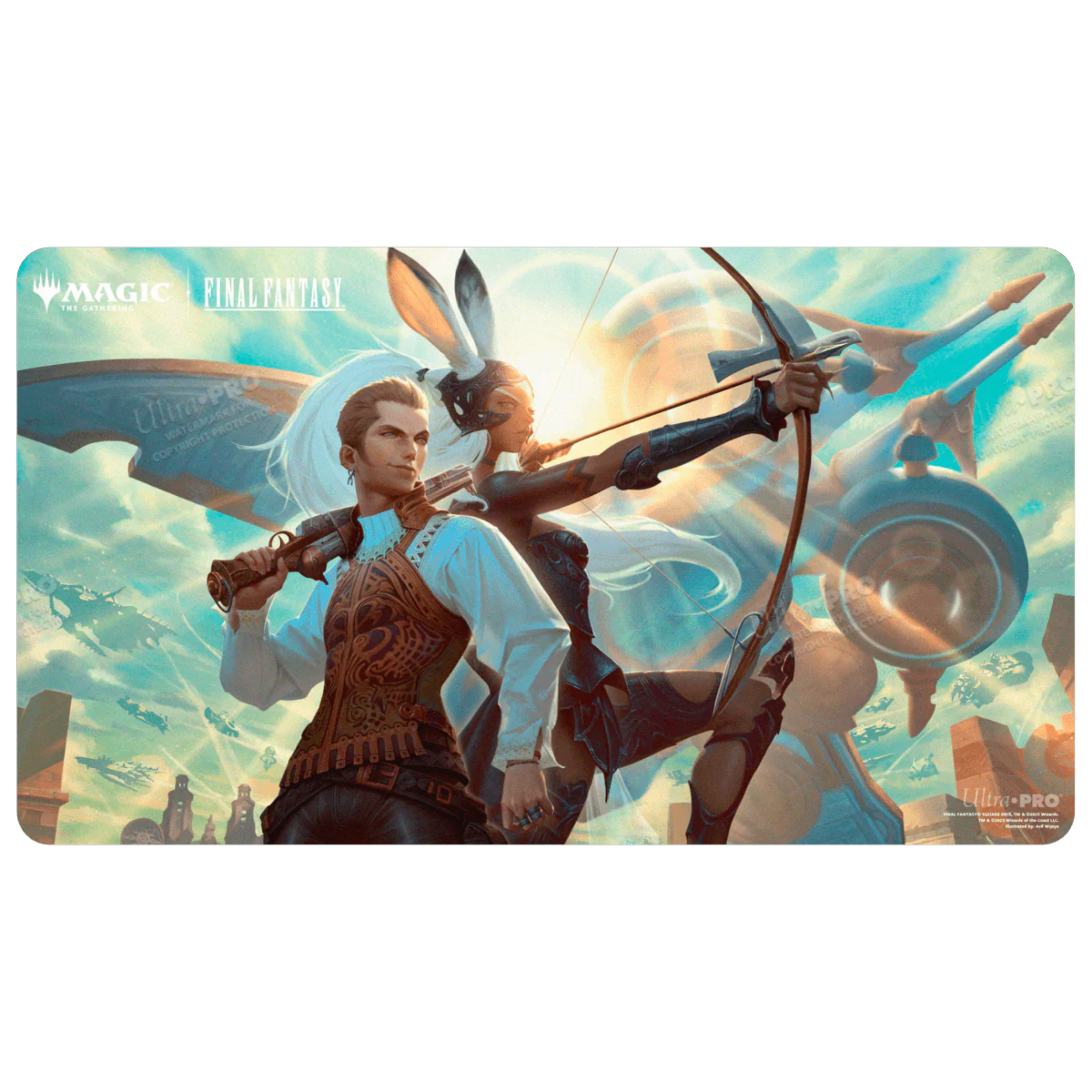 UP MTG Final Fantasy Playmat Balthier and Fran